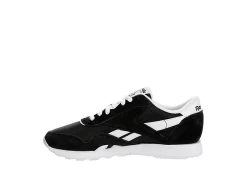 Reebok Womens Cl Nylon Sneaker - Black -Shoe Shop US 01 401685 03