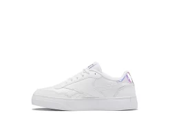 Reebok Womens Court Advance Bold Sneaker - White -Shoe Shop US 01 401686 02