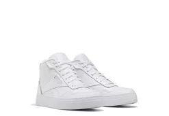 Reebok Womens Court Advance Bold Hi Sneaker - White