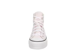 Converse Womens Chuck Taylor All Star High Top Platform Sneaker - Pale Pink -Shoe Shop US 01 401713 02