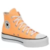 Converse Womens Chuck Taylor All Star High Top Platform Sneaker - Orange -Shoe Shop US 01 401714 00