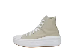 Converse Womens Chuck Taylor All Star Move High Top Sneaker - Stone -Shoe Shop US 01 401715 03