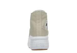 Converse Womens Chuck Taylor All Star Move High Top Sneaker - Stone -Shoe Shop US 01 401715 04