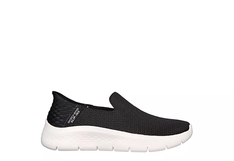 Skechers Womens Go Walk Flex Slip-ins Walking Shoe - Black 4 Skechers Womens Go Walk Flex Slip-ins Walking Shoe - Black - Image 2