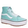 Vans Womens Filmore High Top Tapered Platform Sneaker - Aqua -Shoe Shop US 01 401766 00