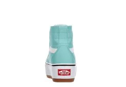 Vans Womens Filmore High Top Tapered Platform Sneaker - Aqua -Shoe Shop US 01 401766 04