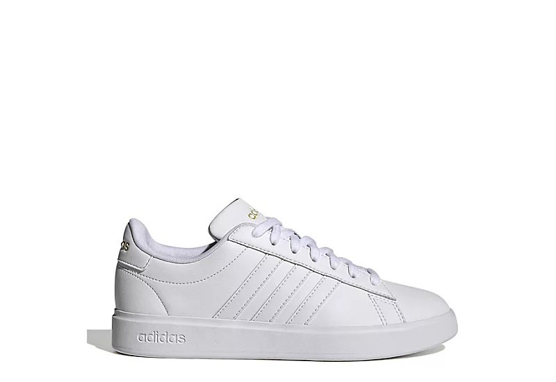 Adidas Womens Grand Court 2.0 Sneaker - White 4 Adidas Womens Grand Court 2.0 Sneaker - White - Image 2