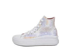 Converse Womens Chuck Taylor All Star Move High Top Sneaker - White 12 Converse Womens Chuck Taylor All Star Move High Top Sneaker - White -Shoe Shop US 01 401774 03