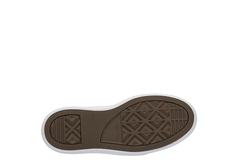 Converse Womens Chuck Taylor All Star Move High Top Sneaker - White 9 Converse Womens Chuck Taylor All Star Move High Top Sneaker - White - Image 7