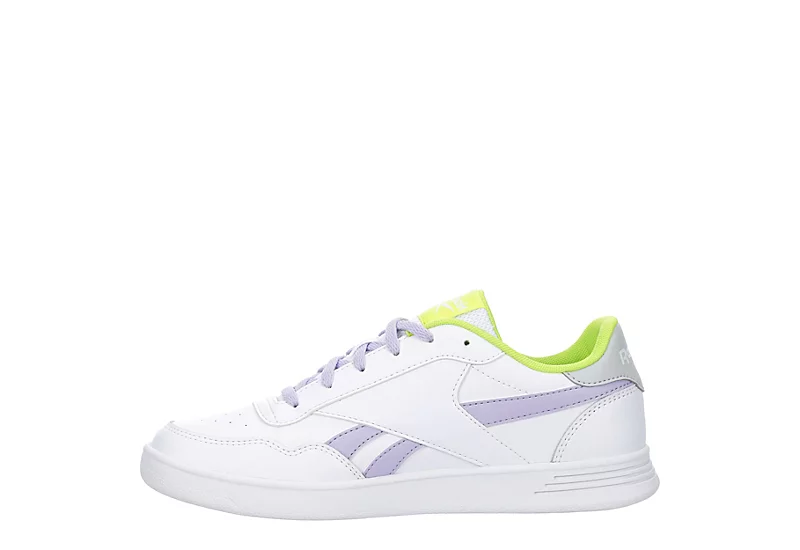 Reebok Womens Court Advance Sneaker - White 6 Reebok Womens Court Advance Sneaker - White - Image 4