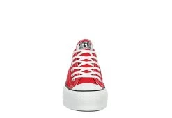 Converse Womens Chuck Taylor All Star Low Top Lift Sneaker - Red -Shoe Shop US 01 401831 02