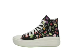 Converse Womens Chuck Taylor All Star Move High Top Sneaker - Multicolor -Shoe Shop US 01 401833 03