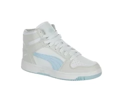 Puma Womens Rebound Lay Up Sneaker - White