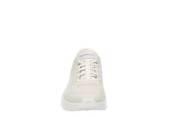 Skechers Womens Go Walk Flex Bungee Slip-ins Running Shoe - Off White -Shoe Shop US 01 401931 02