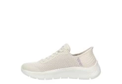 Skechers Womens Go Walk Flex Bungee Slip-ins Running Shoe - Off White -Shoe Shop US 01 401931 03