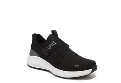 Ryka Womens Fame Slip On Sneaker - Black