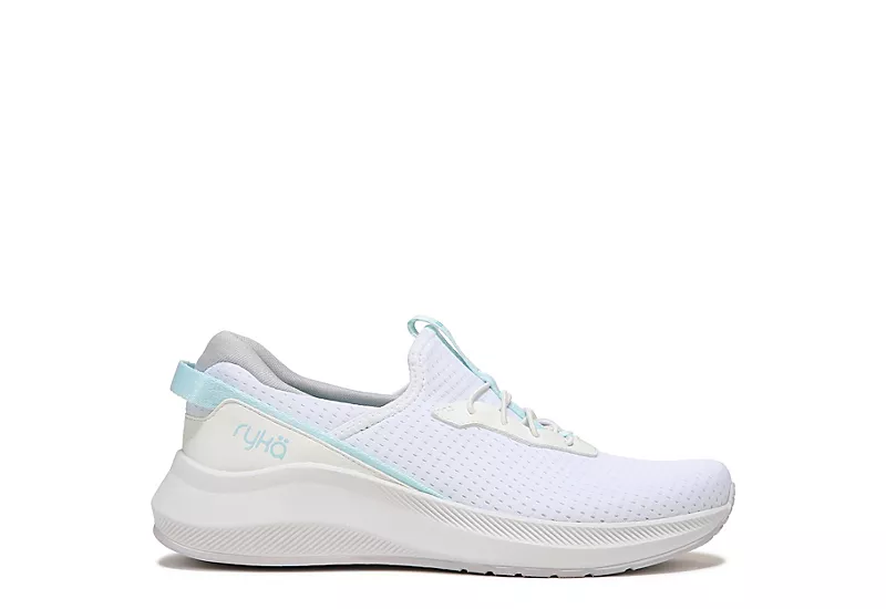 Ryka Womens Ferocity Slip On Sneaker - White 4 Ryka Womens Ferocity Slip On Sneaker - White - Image 2