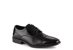 Stacy Adams Mens Waltham Cap Toe Oxford - Black