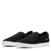 Nike Womens Court Legacy Slip On Sneaker - Black -Shoe Shop US 01 430391 00