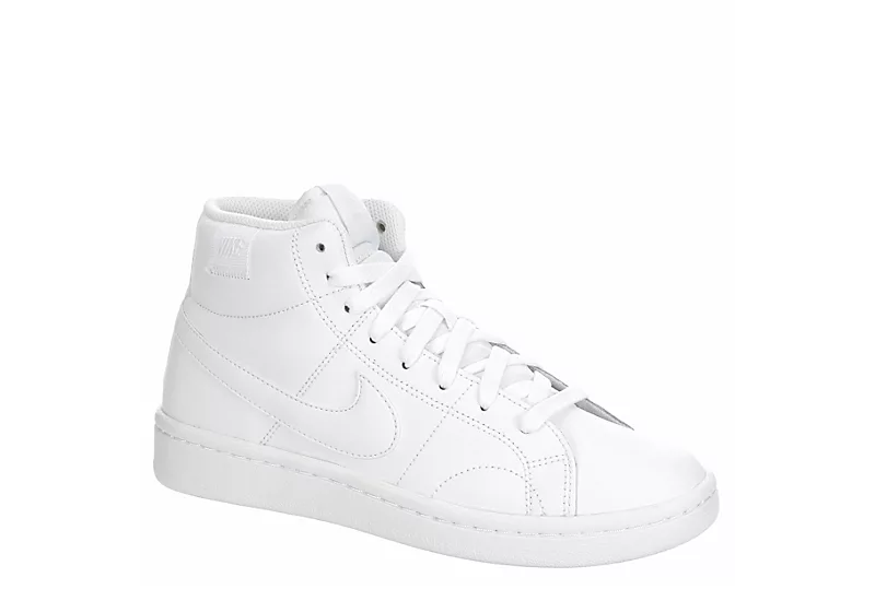 Nike Womens Court Royale 2 Mid Sneaker - White 3 Nike Womens Court Royale 2 Mid Sneaker - White