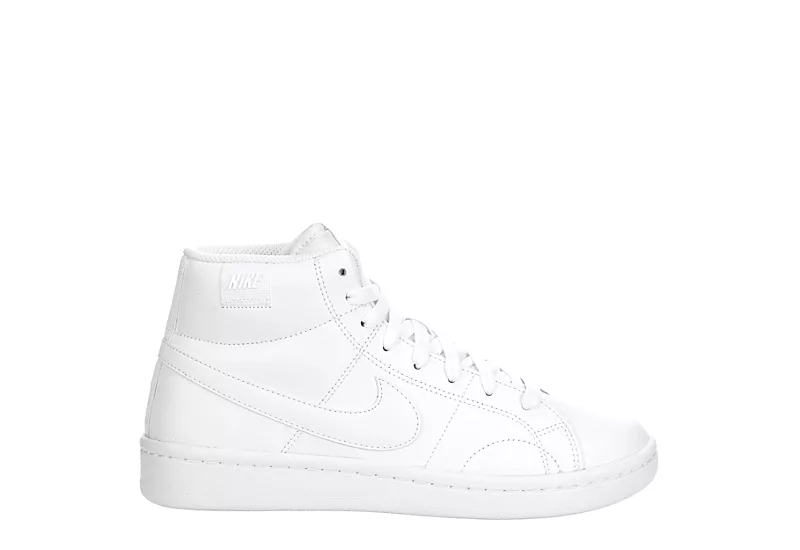 Nike Womens Court Royale 2 Mid Sneaker - White 4 Nike Womens Court Royale 2 Mid Sneaker - White - Image 2