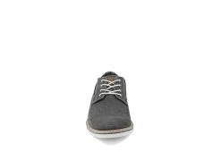 Nunn Bush Mens Barklay Canvas Oxford - Dark Grey -Shoe Shop US 01 500464 02