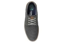 Nunn Bush Mens Barklay Canvas Oxford - Dark Grey -Shoe Shop US 01 500464 05