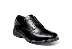 Nunn Bush Mens Bartole Street Bike Toe Oxford - Black