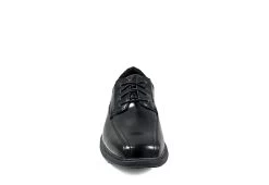 Nunn Bush Mens Bartole Street Bike Toe Oxford - Black -Shoe Shop US 01 500486 02