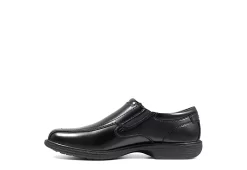 Nunn Bush Mens Bleeker Street Bike Toe Slip On Oxford - Black -Shoe Shop US 01 500487 03