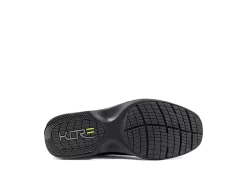 Nunn Bush Mens Bleeker Street Bike Toe Slip On Oxford - Black -Shoe Shop US 01 500487 06