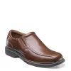 Nunn Bush Mens Bleeker Street Bike Toe Slip On Oxford - Cognac -Shoe Shop US 01 500489 00