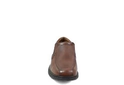Nunn Bush Mens Bleeker Street Bike Toe Slip On Oxford - Cognac -Shoe Shop US 01 500489 02