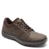 Rockport Mens Get Your Kicks Mudguard Blucher Sneaker - Dark Brown