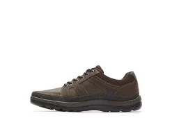 Rockport Mens Get Your Kicks Mudguard Blucher Sneaker - Dark Brown -Shoe Shop US 01 500523 02