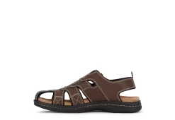 Dockers Mens Searose Outdoor Sandal - Brown -Shoe Shop US 01 500651 02