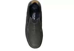 Nunn Bush Mens Quest Moc Toe Slip On Oxford - Dark Grey -Shoe Shop US 01 500697 05