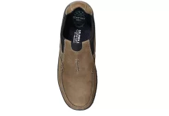 Nunn Bush Mens Quest Moc Toe Slip On Oxford - Tan -Shoe Shop US 01 500699 05