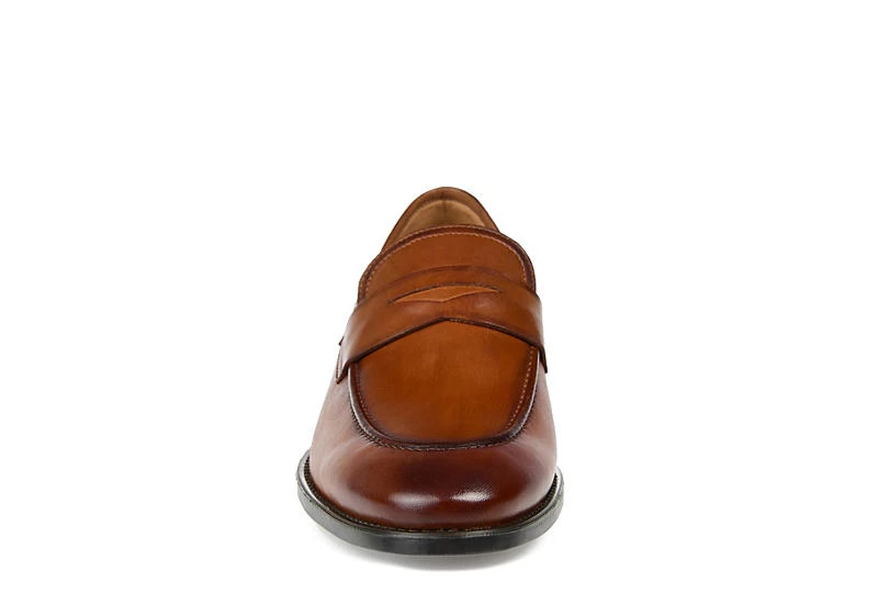 Thomas & Vine Mens Bishop Penny Loafer Oxford - Cognac 5 Thomas & Vine Mens Bishop Penny Loafer Oxford - Cognac - Image 3