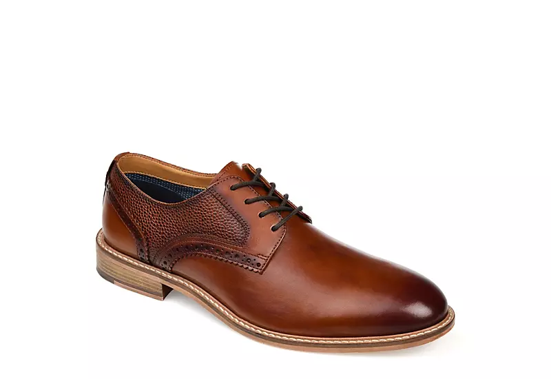 Thomas & Vine Mens Clayton Oxford - Cognac 3 Thomas & Vine Mens Clayton Oxford - Cognac