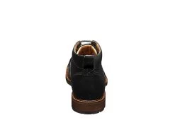 Florsheim Mens Lodge Plain Toe Chukka Boot - Black -Shoe Shop US 01 500783 04