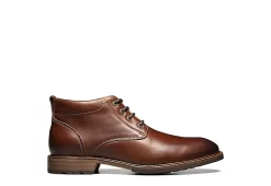 Florsheim Mens Lodge Plain Toe Chukka Boot - Chestnut -Shoe Shop US 01 500784 01