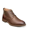 Florsheim Mens Lodge Plain Toe Chukka Boot - Brown 1 Florsheim Mens Lodge Plain Toe Chukka Boot - Brown -Shoe Shop US 01 500785 00