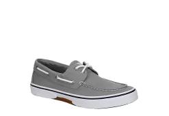 Sperry Mens Halyard 2-eye Slip On Sneaker - Grey