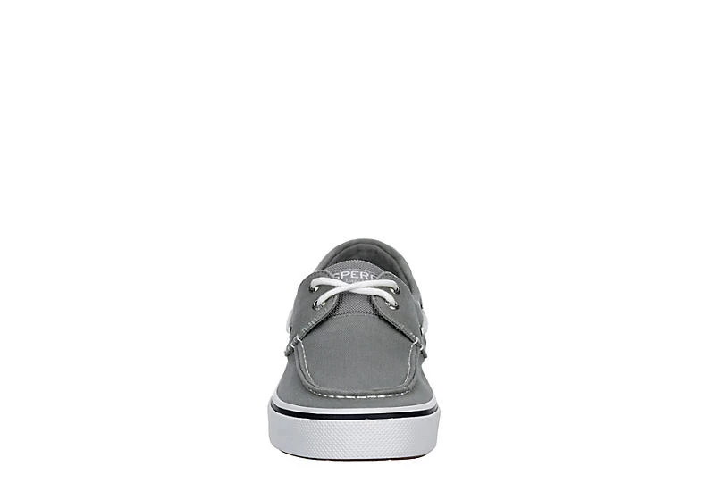 Sperry Mens Halyard 2-eye Slip On Sneaker - Grey 5 Sperry Mens Halyard 2-eye Slip On Sneaker - Grey - Image 3