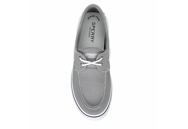 Sperry Mens Halyard 2-eye Slip On Sneaker - Grey 8 Sperry Mens Halyard 2-eye Slip On Sneaker - Grey - Image 6