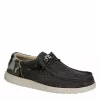 Heydude Mens Wally Slip On Sneaker - Dark Grey