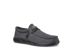Reef Mens Cushion Coast Slip On Sneaker - Black