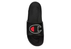 Champion Mens Mega Slide Big C Slide Sandal - Black -Shoe Shop US 01 501319 05