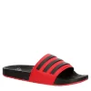 Adidas Mens Adilette Boost Slide Sandal - Red 2 Adidas Mens Adilette Boost Slide Sandal - Red -Shoe Shop US 01 501445 00